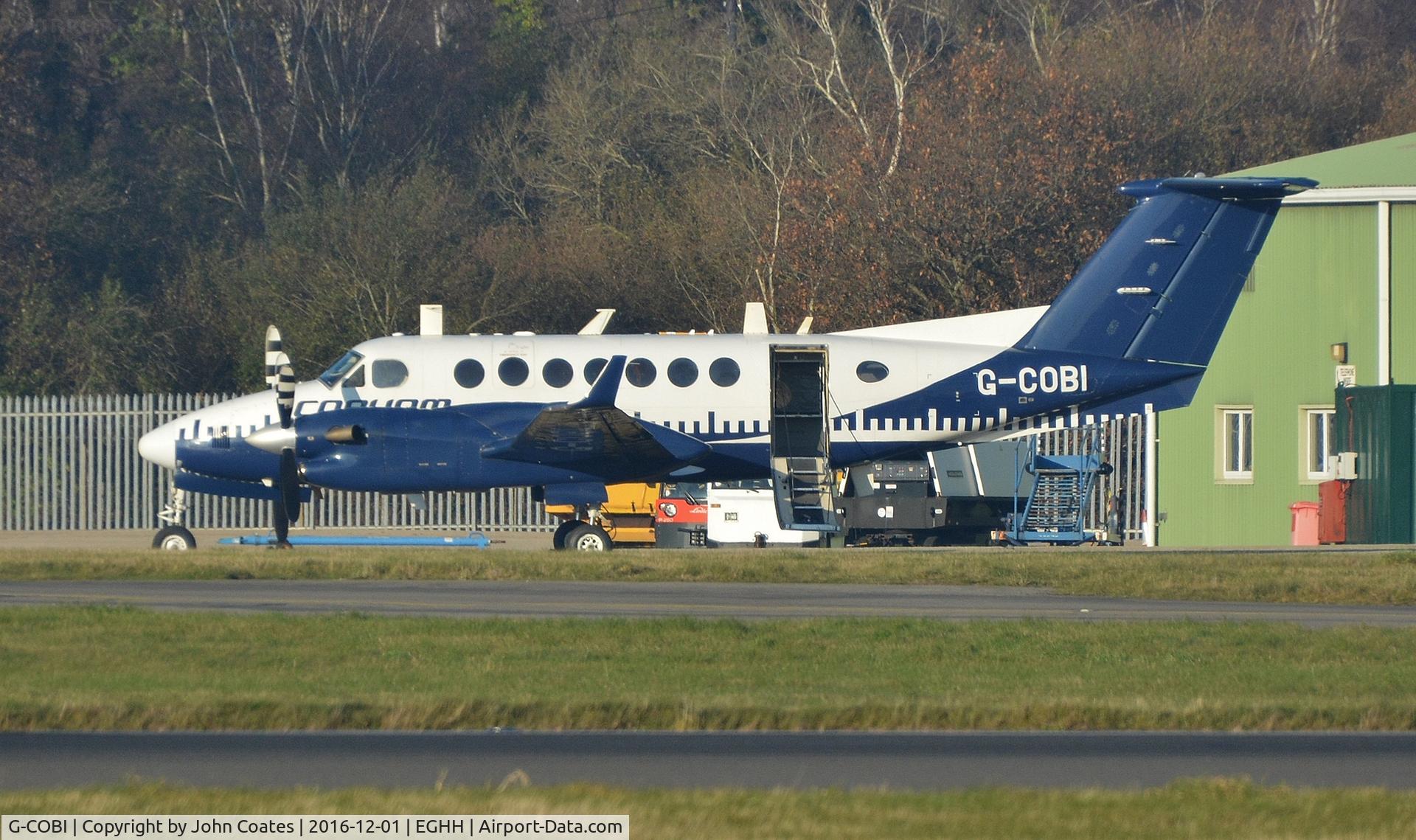G-COBI, 2004 Hawker Beechcraft 350 King Air (B300) C/N FL-424, Parked at Cobham