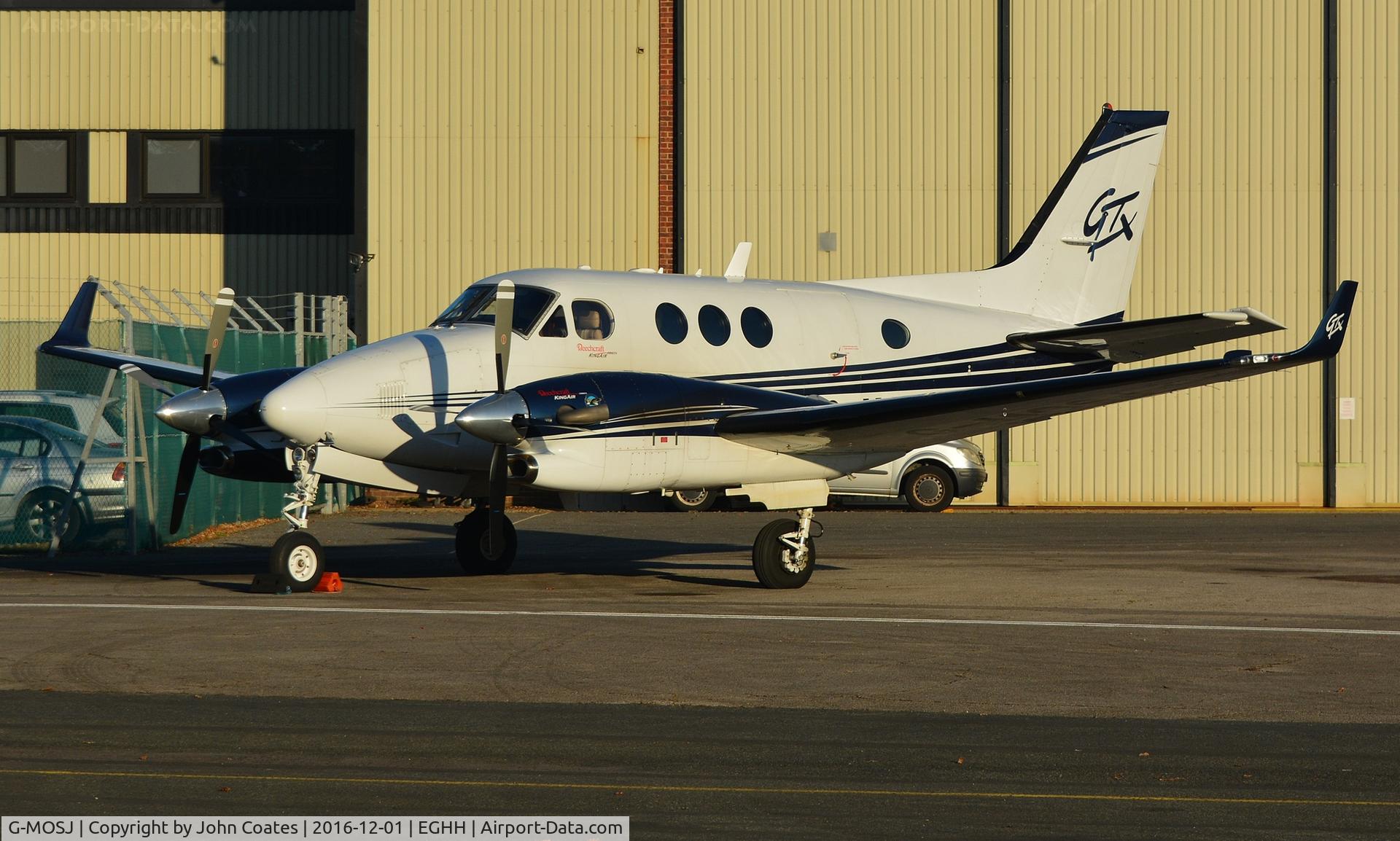 G-MOSJ, 2010 Hawker Beechcraft C90GTI King Air C/N LJ-1984, Parked at Signatures