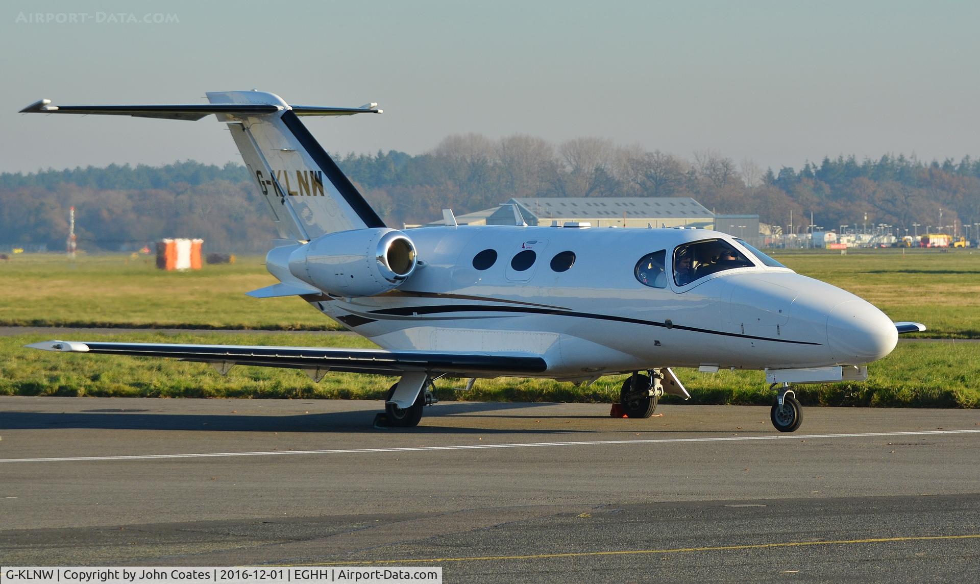 G-KLNW, 2008 Cessna 510 Citation Mustang Citation Mustang C/N 510-0157, Parked at CSE