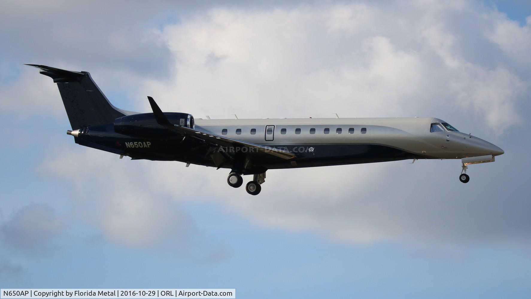 N650AP, 2016 Embraer EMB-135BJ Legacy 650 C/N 14501212, Legacy 650
