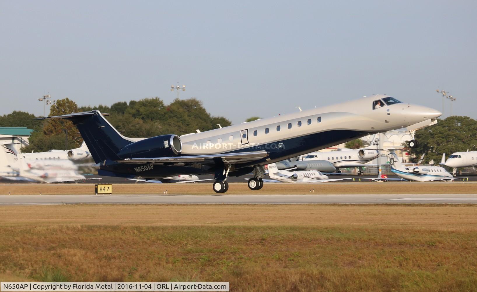 N650AP, 2016 Embraer EMB-135BJ Legacy 650 C/N 14501212, Legacy 650