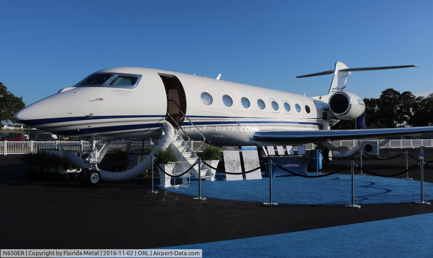 N650ER, 2016 Gulfstream G-VI (G650ER) C/N 6210, Gulfstream 650