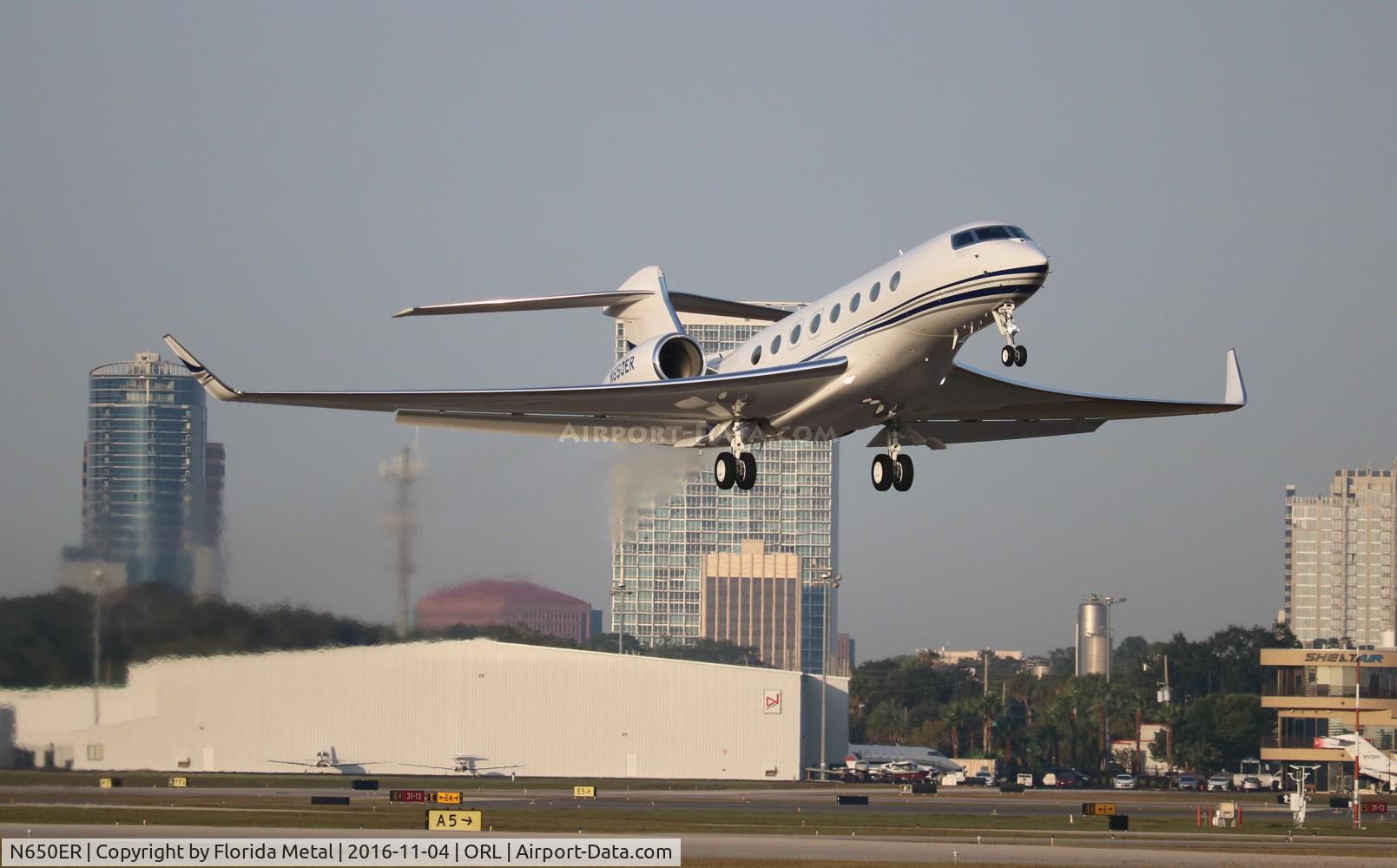 N650ER, 2016 Gulfstream G-VI (G650ER) C/N 6210, Gulfstream 650ER