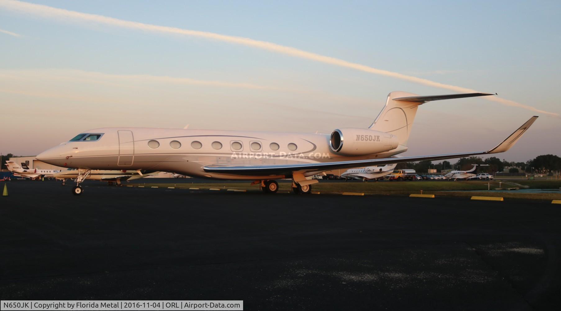N650JK, 2013 Gulfstream Aerospace G650 (G-VI) C/N 6046, Gulfstream 650