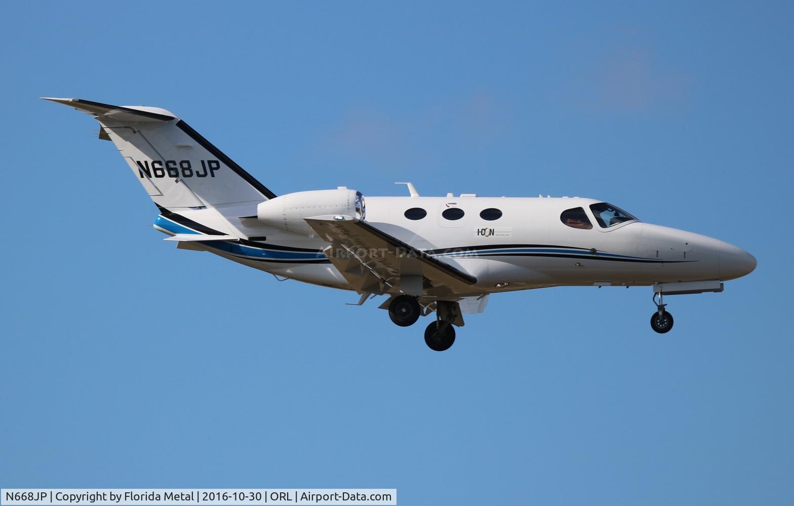 N668JP, 2011 Cessna 510 Citation Mustang C/N 510-0377, Citation Mustang