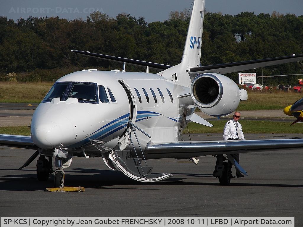 SP-KCS, 2006 Cessna 560XLS Citation Excel C/N 560-5649, Blue Jet