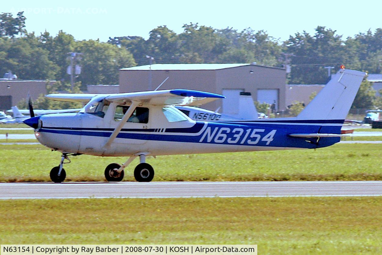 N63154, 1975 Cessna 150M C/N 15077142, Cessna 150M [150-77142] Oshkosh-Wittman Regional~N 30/07/2008