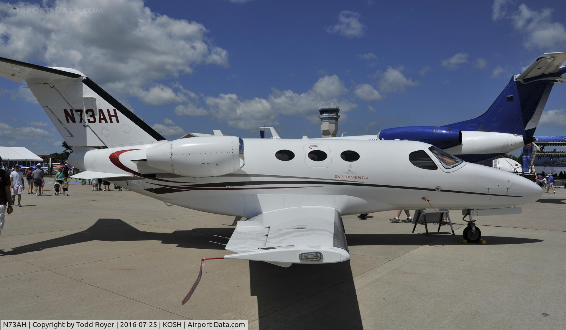 N73AH, Cessna 510 Citation Mustang C/N 510-0226, Airventure 2016