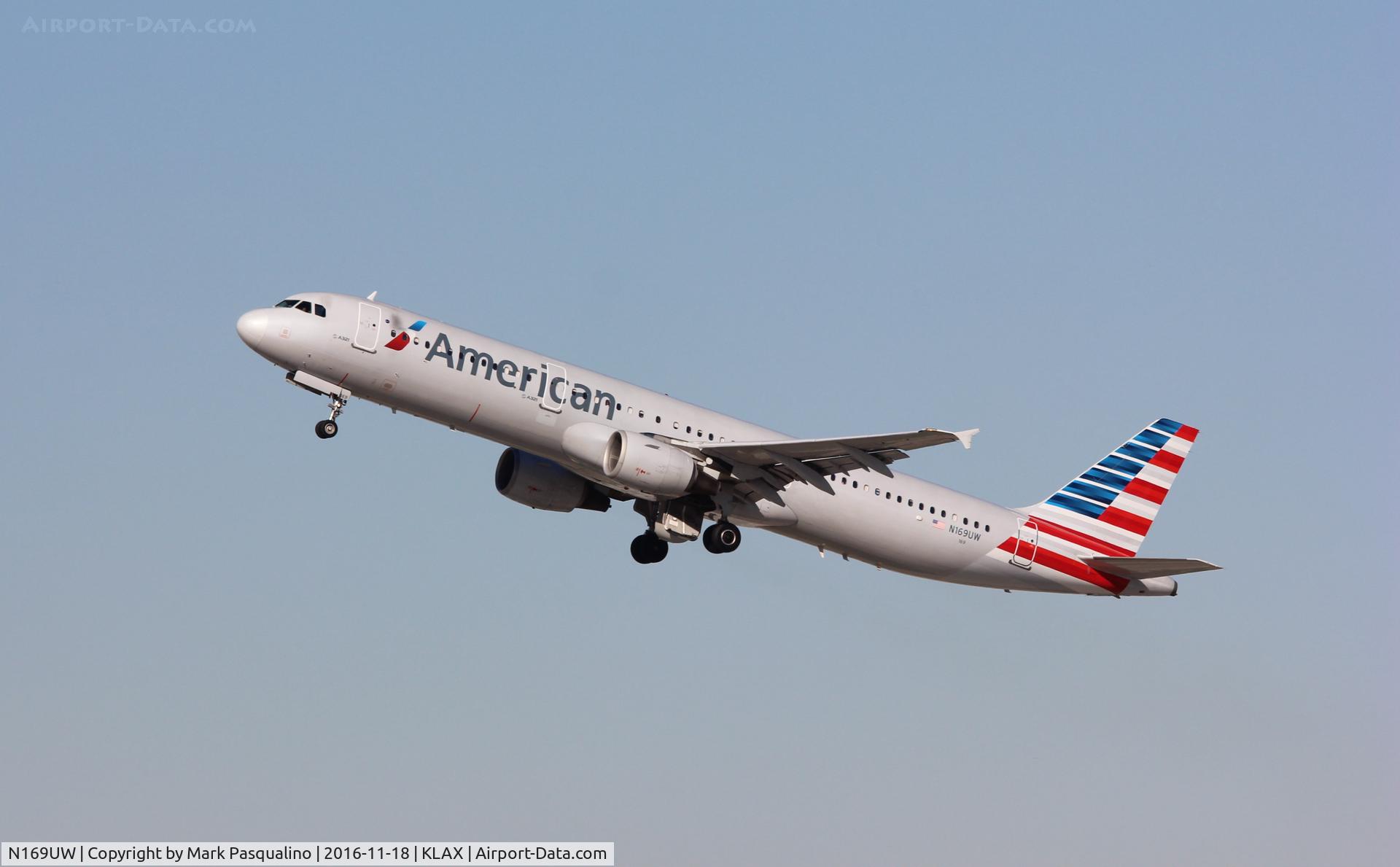 N169UW, 2001 Airbus A321-211 C/N 1455, Airbus A321