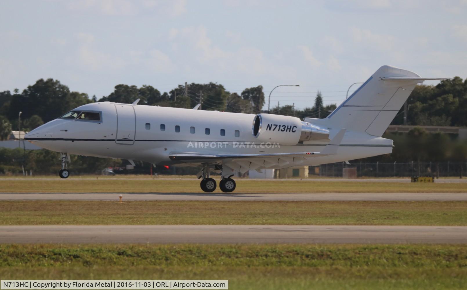N713HC, 1996 Canadair Challenger 604 (CL-600-2B16) C/N 5308, Challenger 604