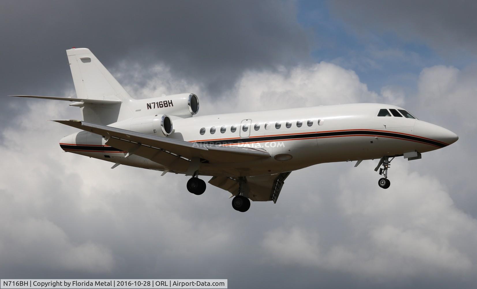 N716BH, 1997 Dassault Falcon 900EX C/N 22, Falcon 900EX