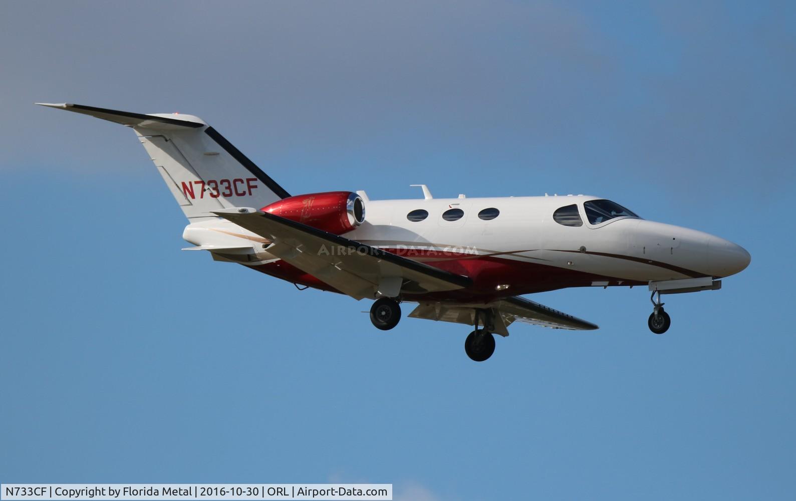 N733CF, 2015 Cessna 510 Citation Mustang Citation Mustang C/N 510-0458, Citation Mustang