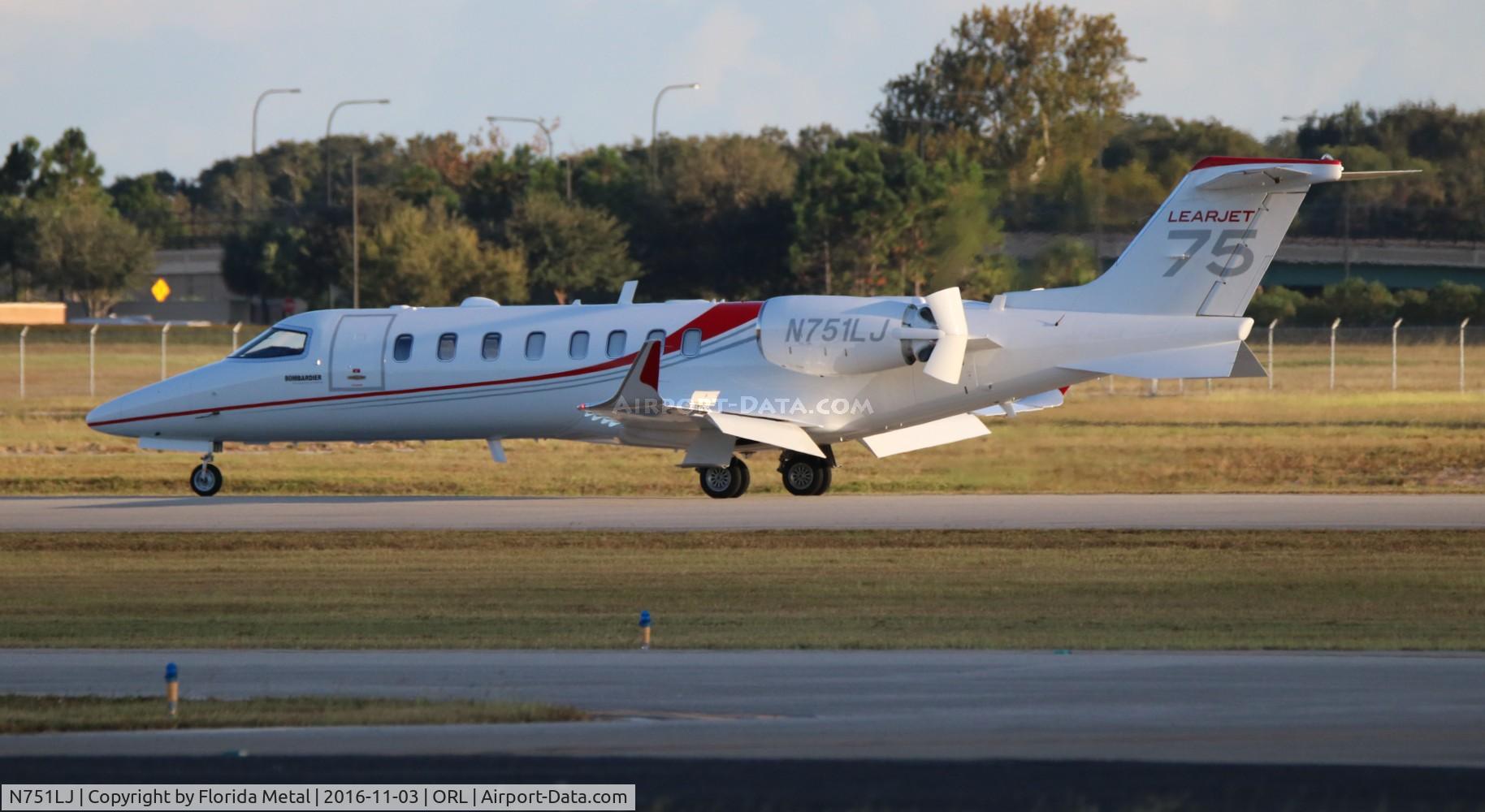N751LJ, 2015 Learjet 75 C/N 45-503, Lear 75