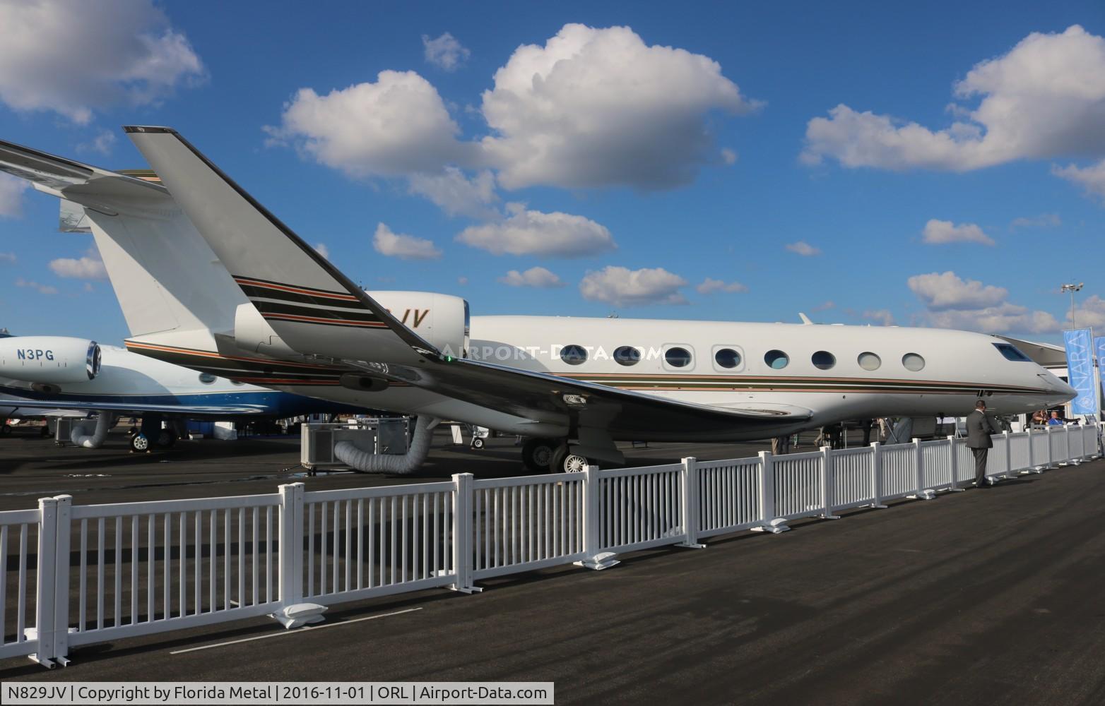 N829JV, 2013 Gulfstream Aerospace G650 (G-VI) C/N 6044, Gulfstream 650