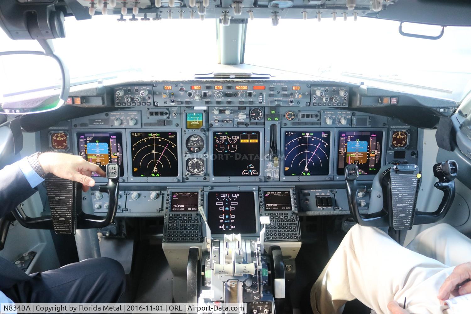 N834BA, 1999 Boeing 737-73Q C/N 29102, Boeing BBJ