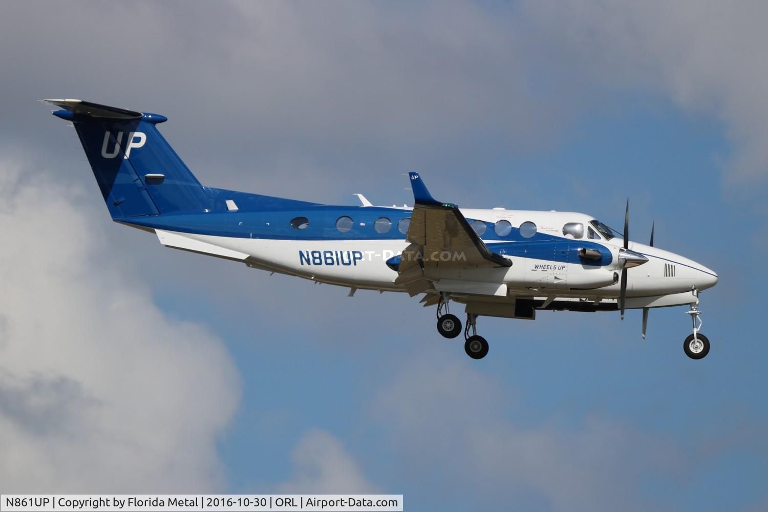 N861UP, 2016 Beechcraft 350 Super King Air (B300) C/N FL-1059, Wheels Up