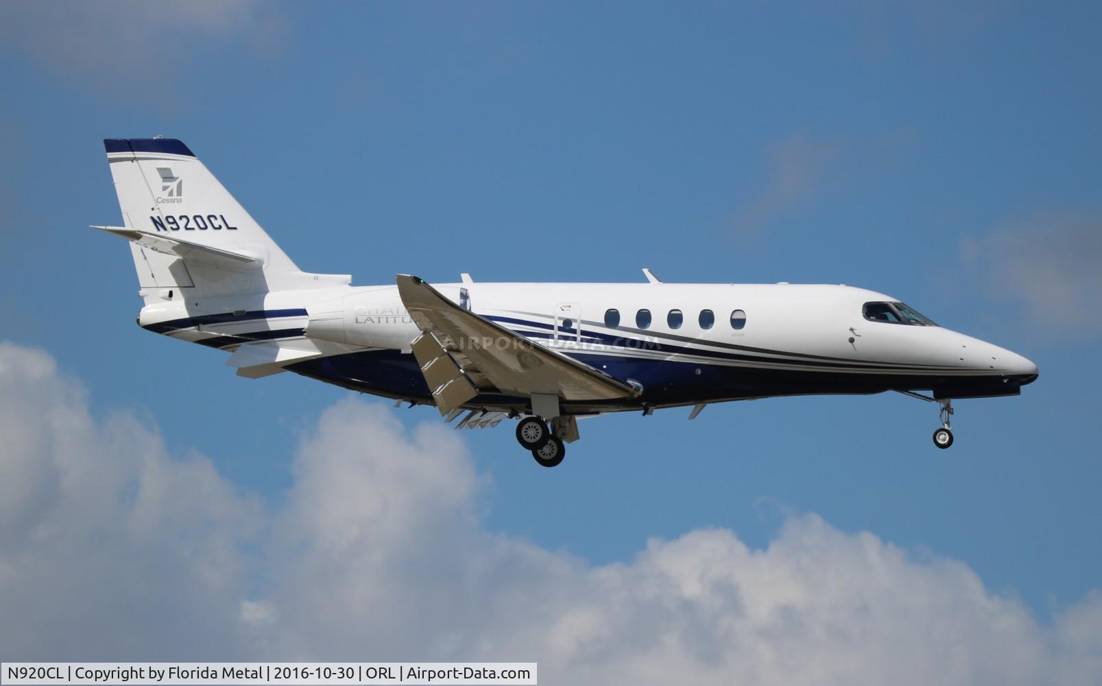 N920CL, 2016 Cessna 680A Citation Latitude C/N 680A-0020, Citation Latitude