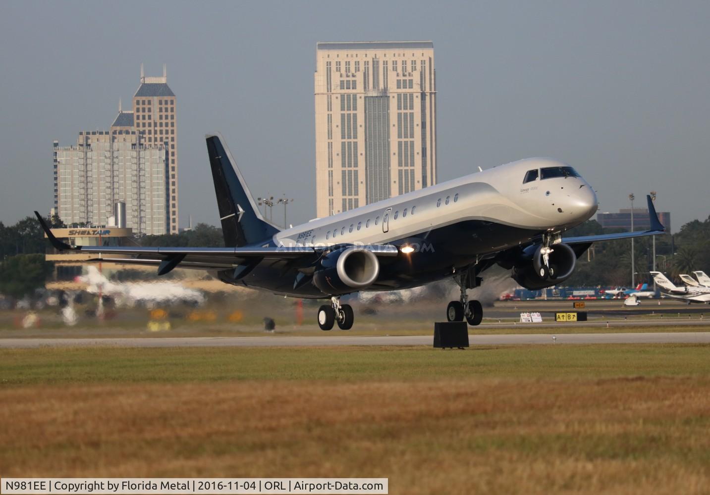 N981EE, 2013 Embraer ERJ-190-100ECJ Lineage 1000 C/N 19000559, Lineage 1000