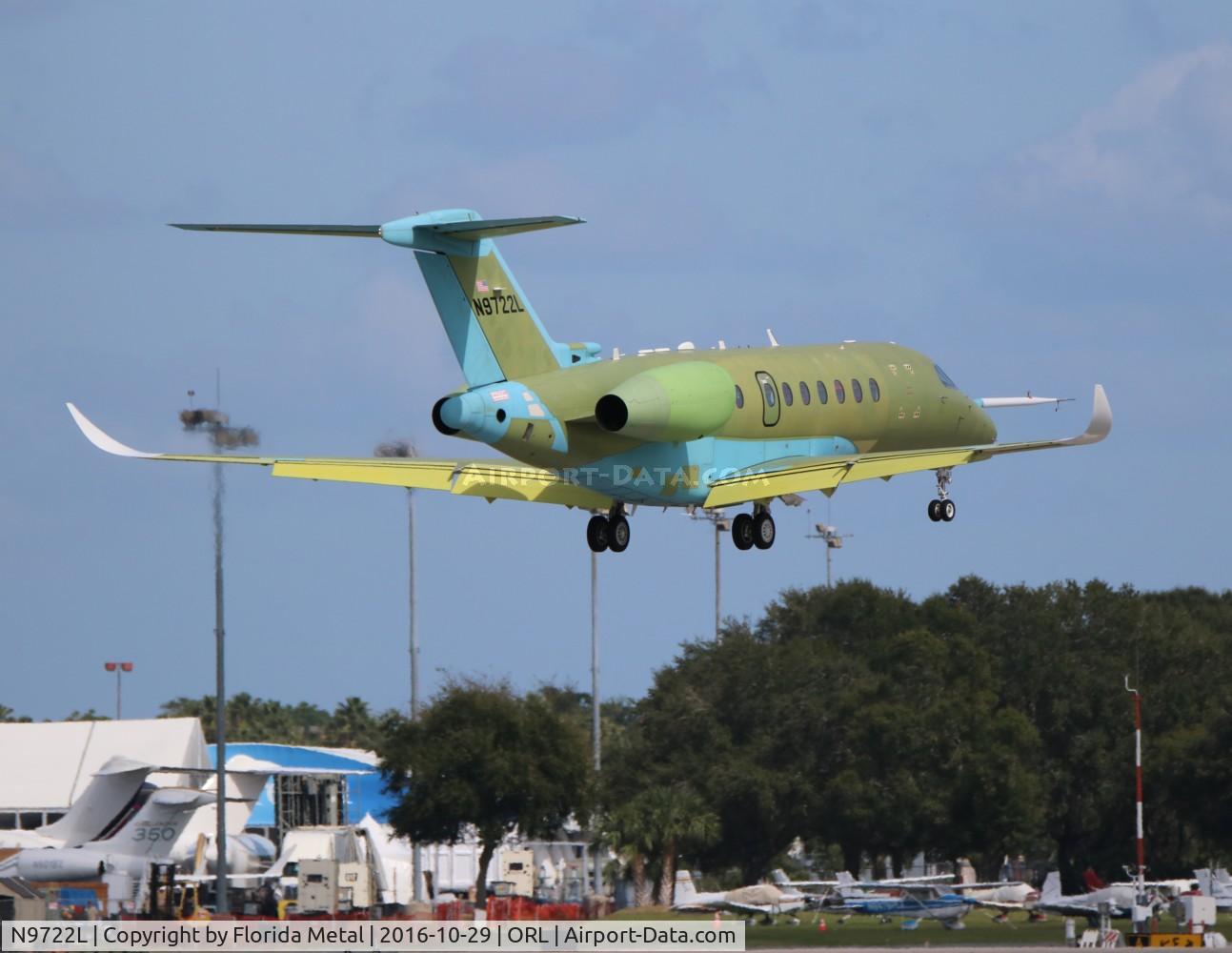 N9722L, 2016 Cessna 700 Citation Longitude C/N E700-741001, Longitude