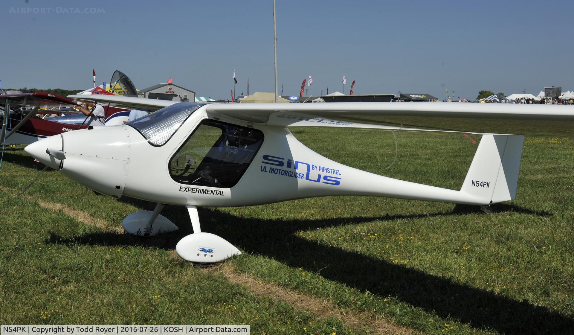 N54PK, Pipistrel Sinus 912 C/N 196, Airventure 2016