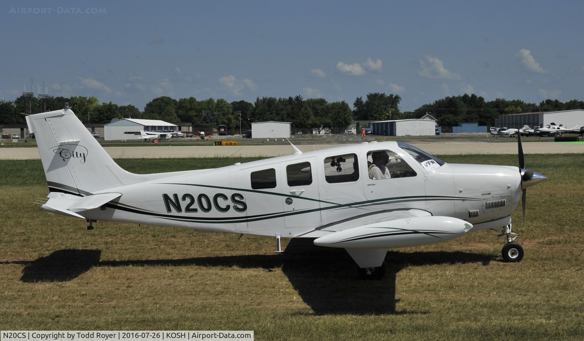 N20CS, Raytheon Aircraft Company A36 Bonanza C/N E-3601, Airventure 2016