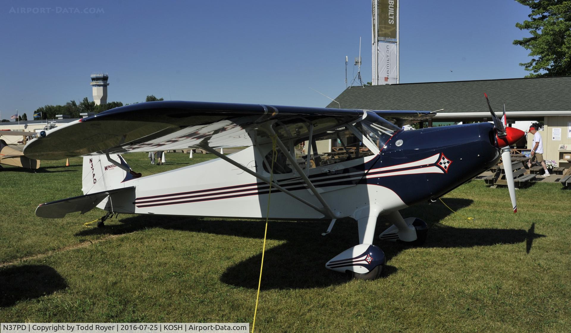 N37PD, 2001 Dannenberg Paul MONOCUB C/N 001, Airventure 2016