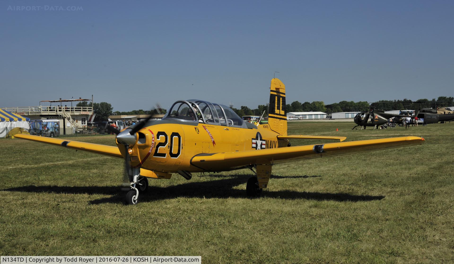 N134TD, Beech T-34B C/N BG-79, Airventure 2016
