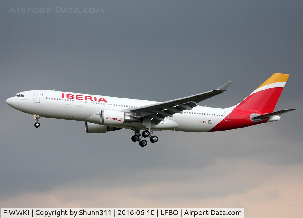 F-WWKI, 2016 Airbus A330-202 C/N 1728, C/n 1728 - To be EC-MKJ
