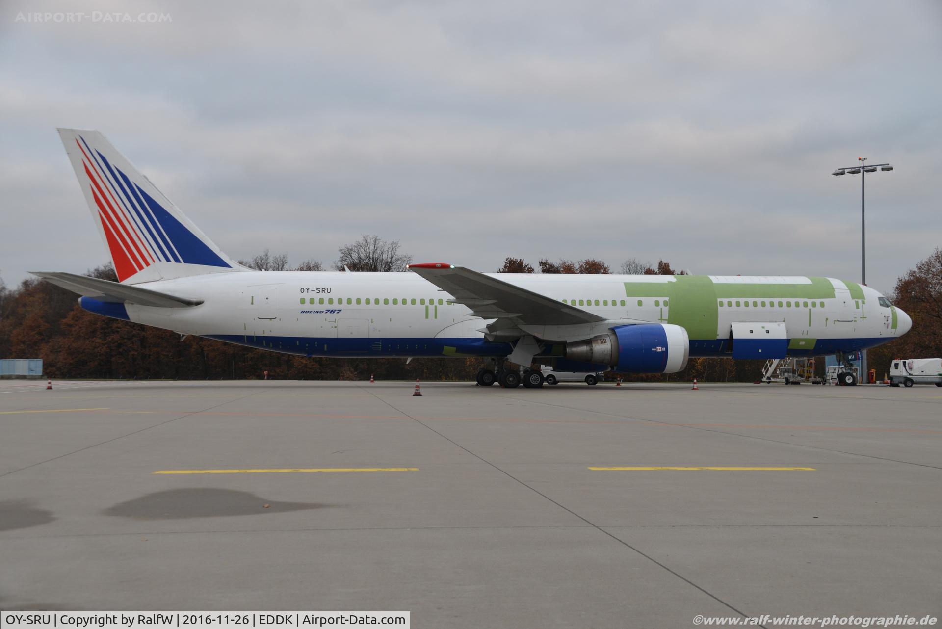 OY-SRU, 1999 Boeing 767-36N/ER C/N 30107/761, Star Air
ex. Transaero
without Star Air Colours