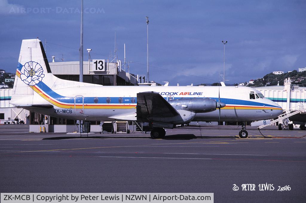 ZK-MCB, 1979 British Aerospace HS.748 Series 2A C/N 1767, The Mount Cook Group Ltd., Christchurch  Jan1994
