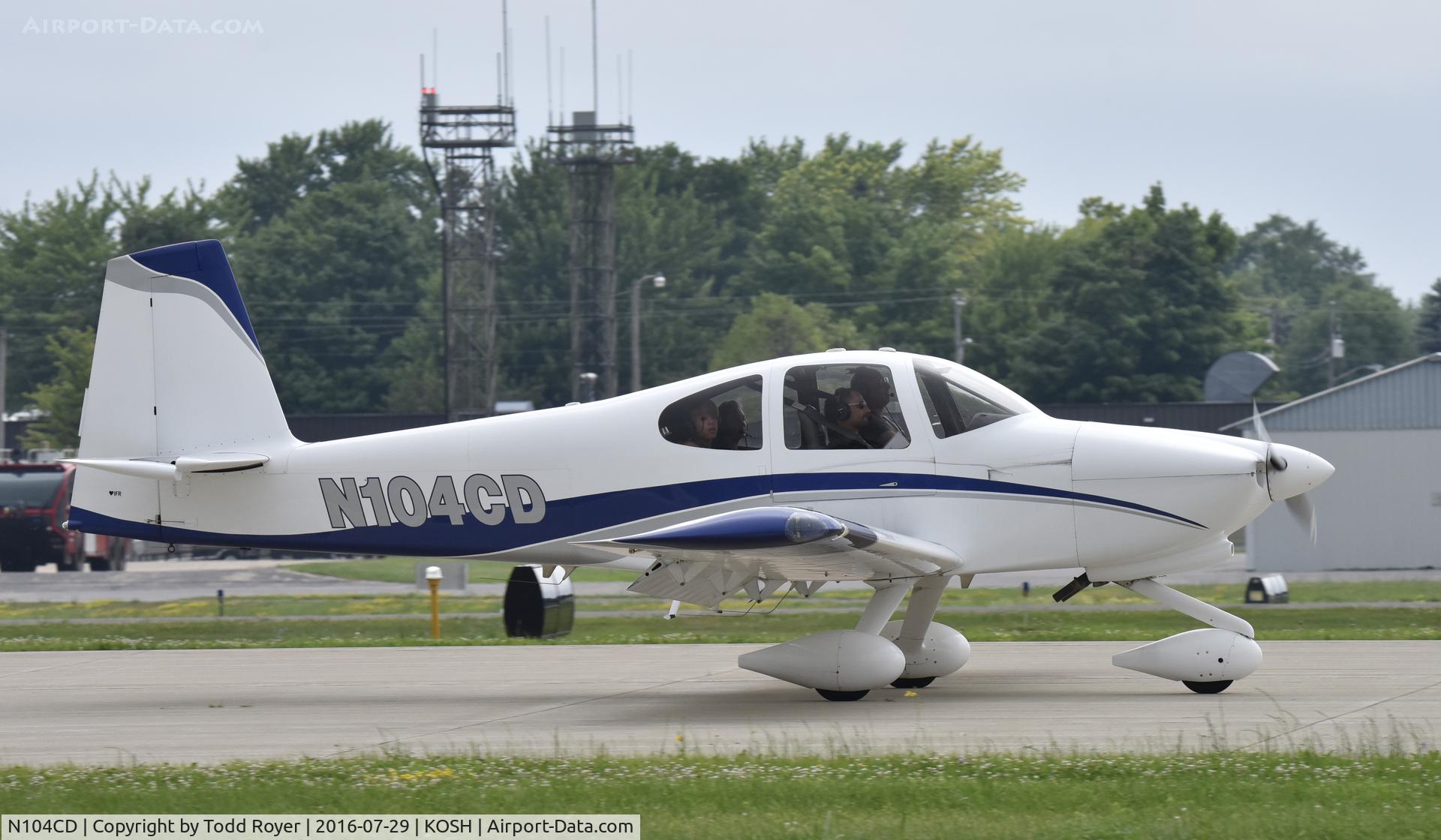 N104CD, 2006 Vans RV-10 C/N 40170, Airventure 2016