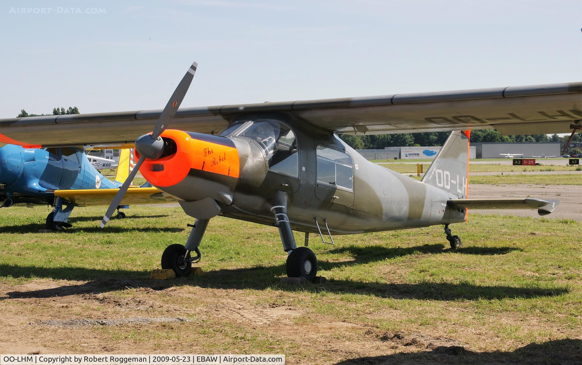 OO-LHM, 1959 Dornier Do-27A-3 C/N 417, FLY IN.THE REBEL.