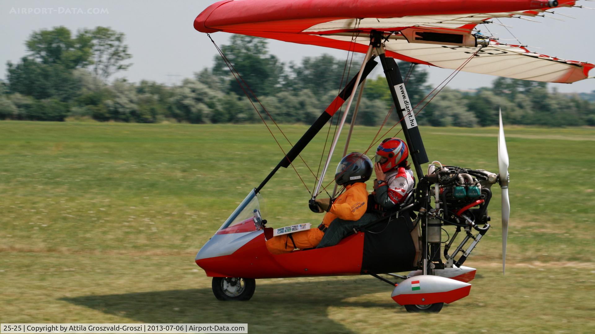 25-25, Air Creation iXess / Halley Apollo Jet Star C/N ------/010103, Balatonfökajár Airfield, Hungary