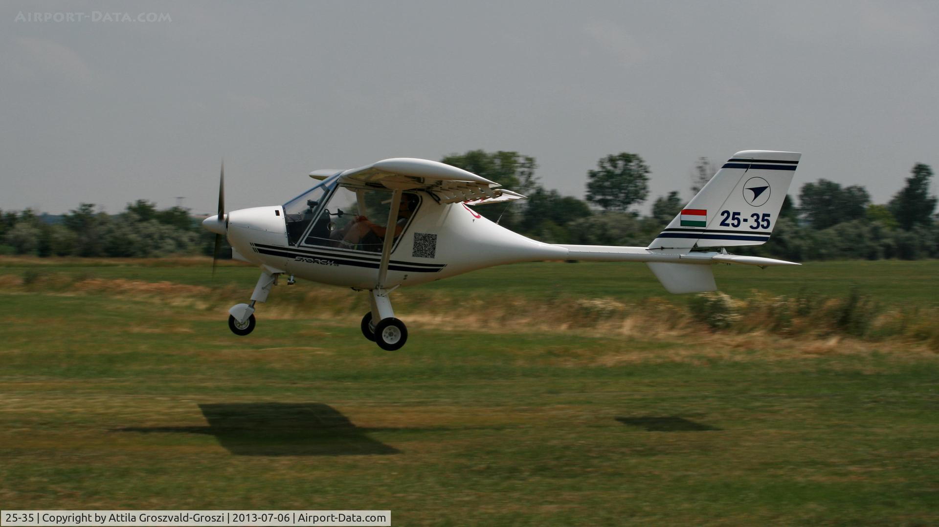 25-35, Fly Synthesis Storch 912 HS C/N 426, Balatonfökajár Airfield, Hungary