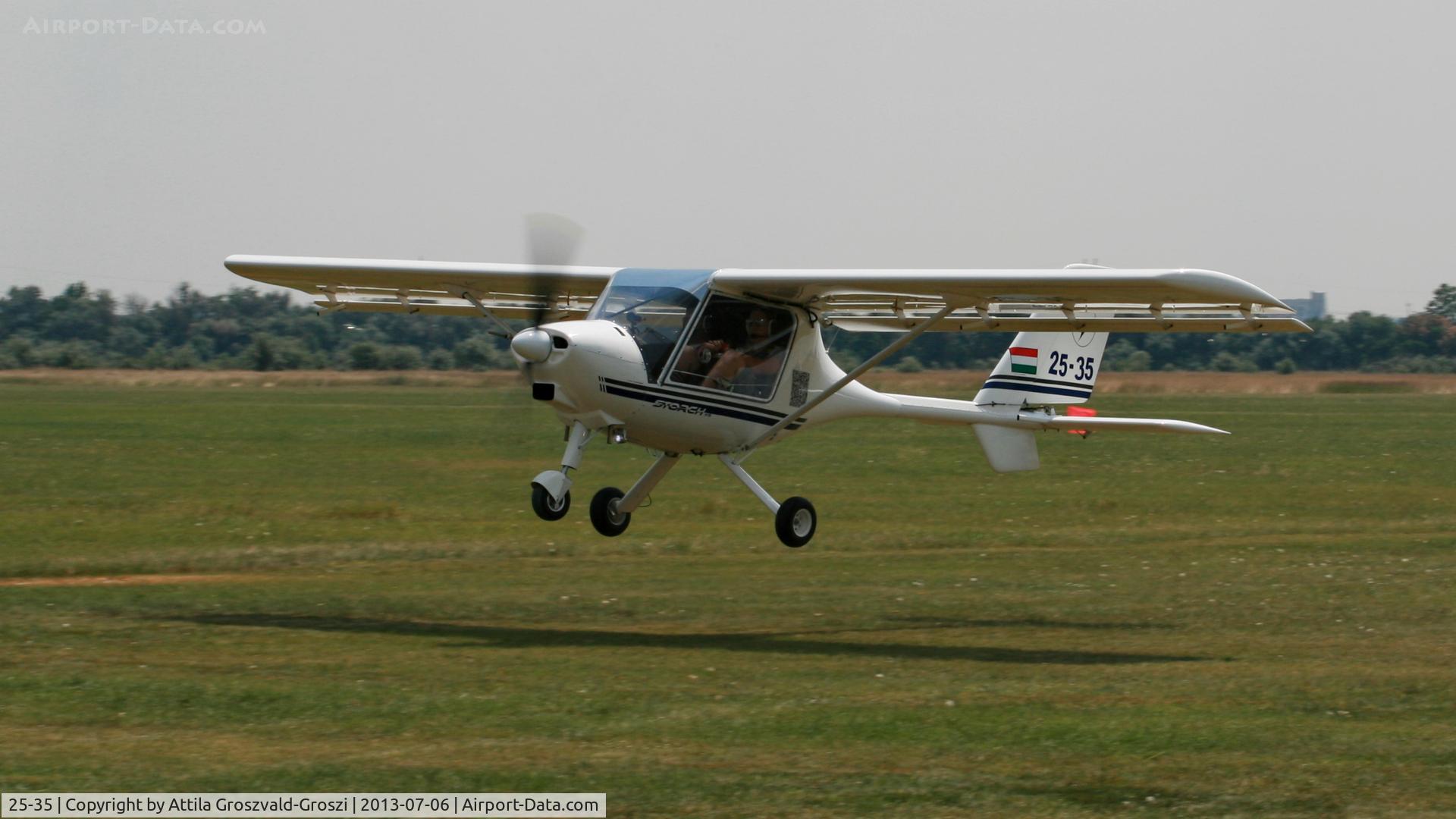 25-35, Fly Synthesis Storch 912 HS C/N 426, Balatonfökajár Airfield, Hungary
