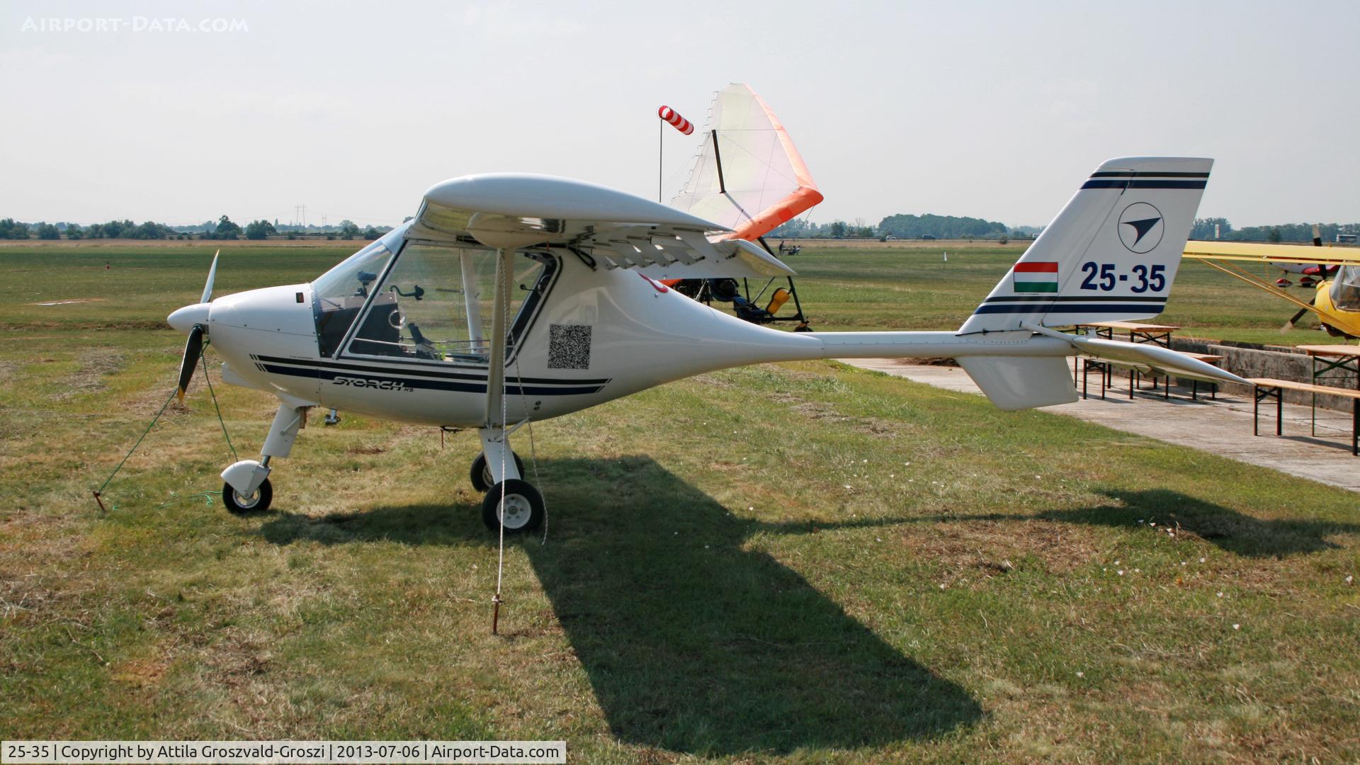 25-35, Fly Synthesis Storch 912 HS C/N 426, Balatonfökajár Airfield, Hungary