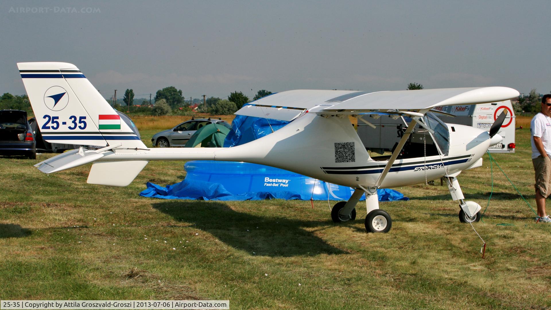 25-35, Fly Synthesis Storch 912 HS C/N 426, Balatonfökajár Airfield, Hungary