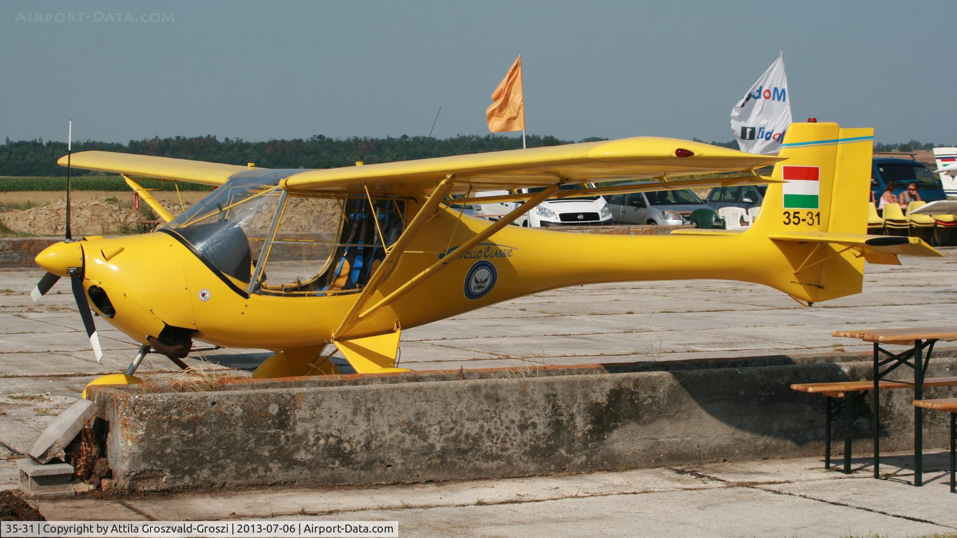 35-31, 2000 Halley Apollo Classic C/N 100900, Balatonfökajár Airfield, Hungary
