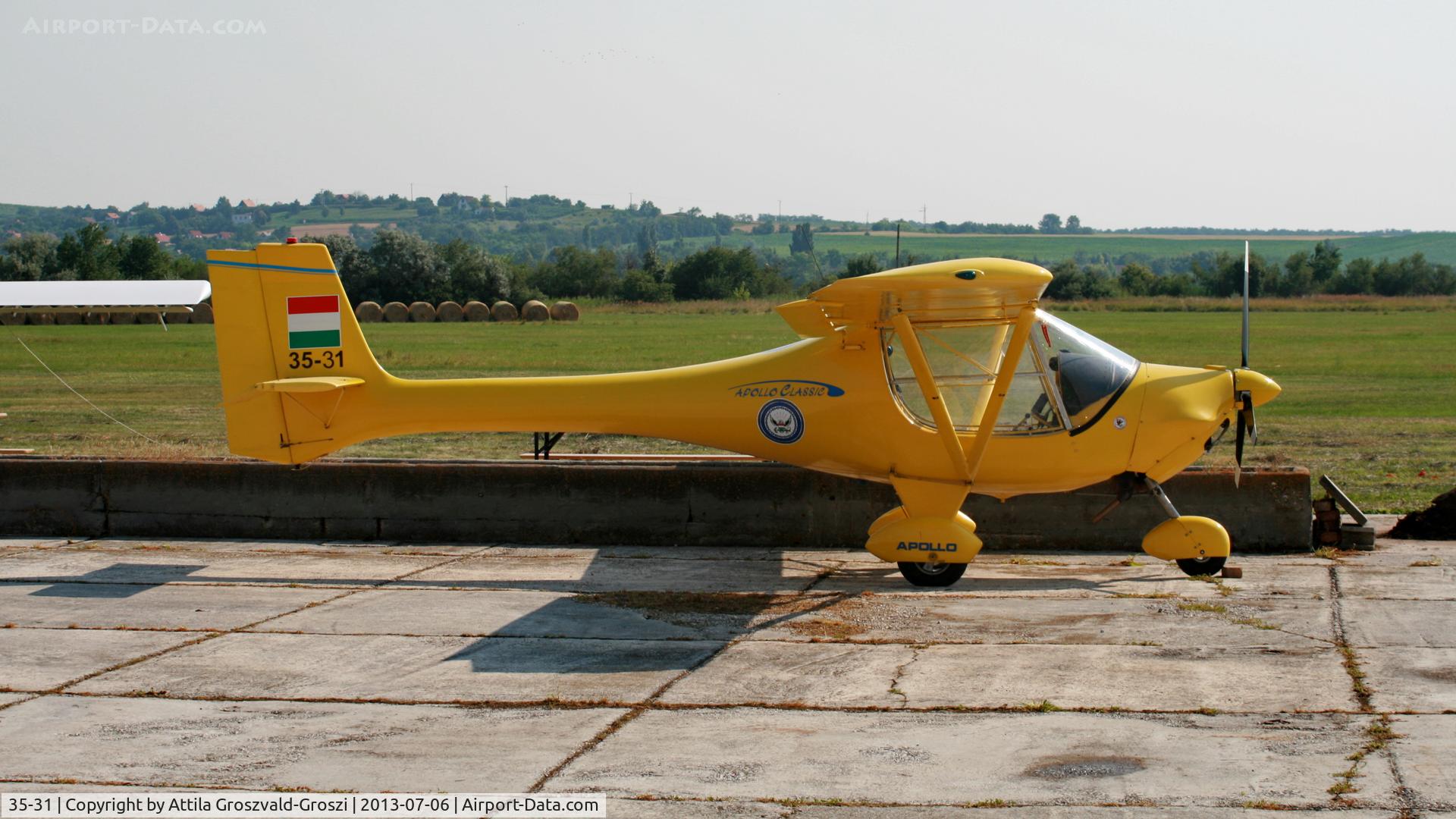 35-31, 2000 Halley Apollo Classic C/N 100900, Balatonfökajár Airfield, Hungary