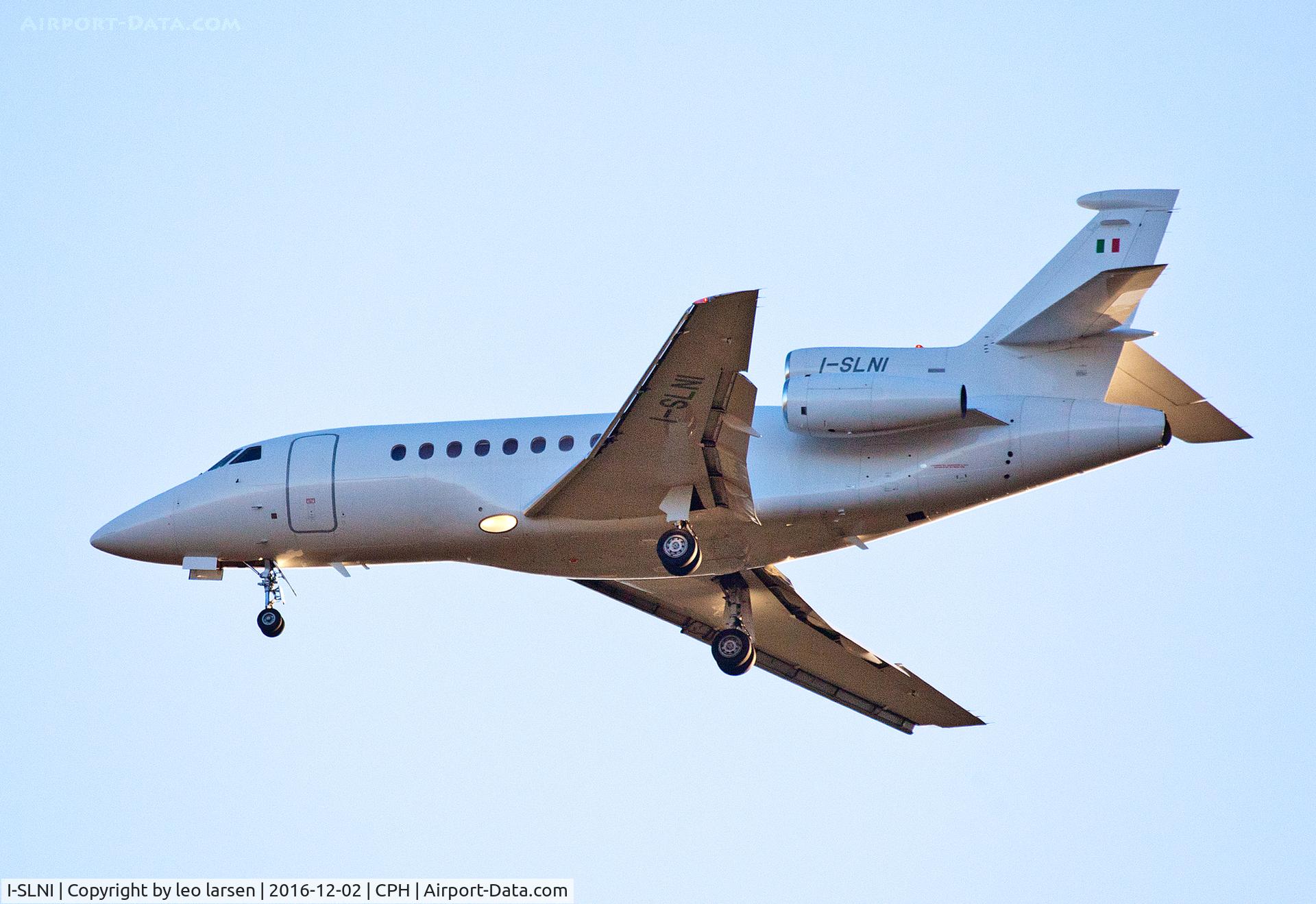 I-SLNI, 2002 Dassault Falcon 900EX C/N 109, Copenhagen 2.12.16