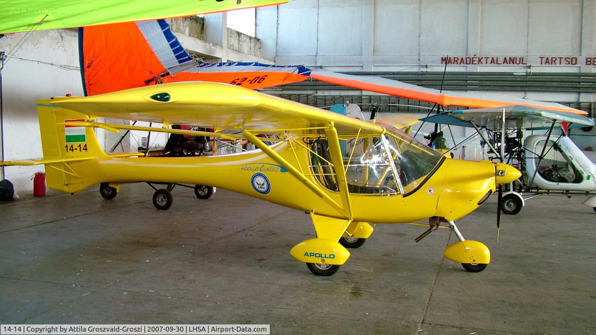 14-14, 2000 Halley Apollo Classic C/N 100900, Szentkirályszabadja Airport, Hungary