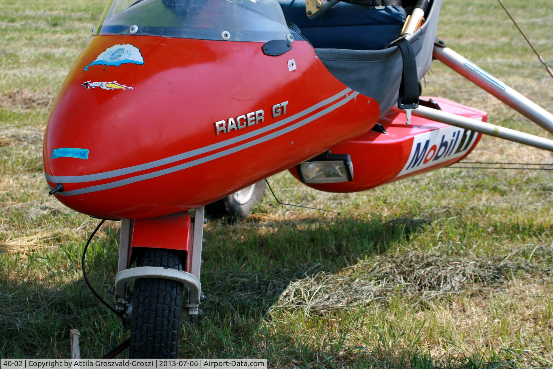 40-02, Halley Apollo CX-M Racer GT C/N 240395/160893, Balatonfökajár Airfield, Hungary