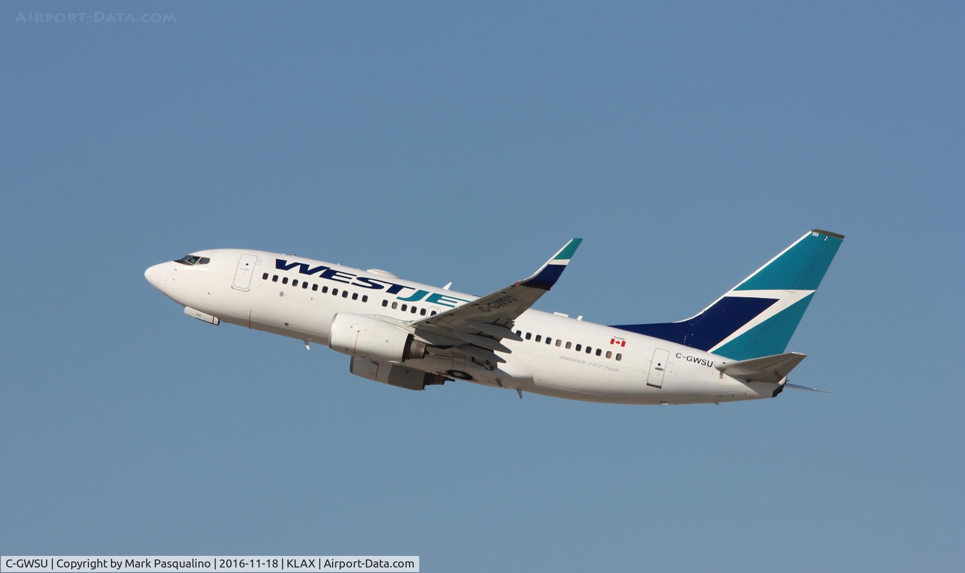 C-GWSU, 2009 Boeing 737-7CT C/N 36689, Boeing 737-700