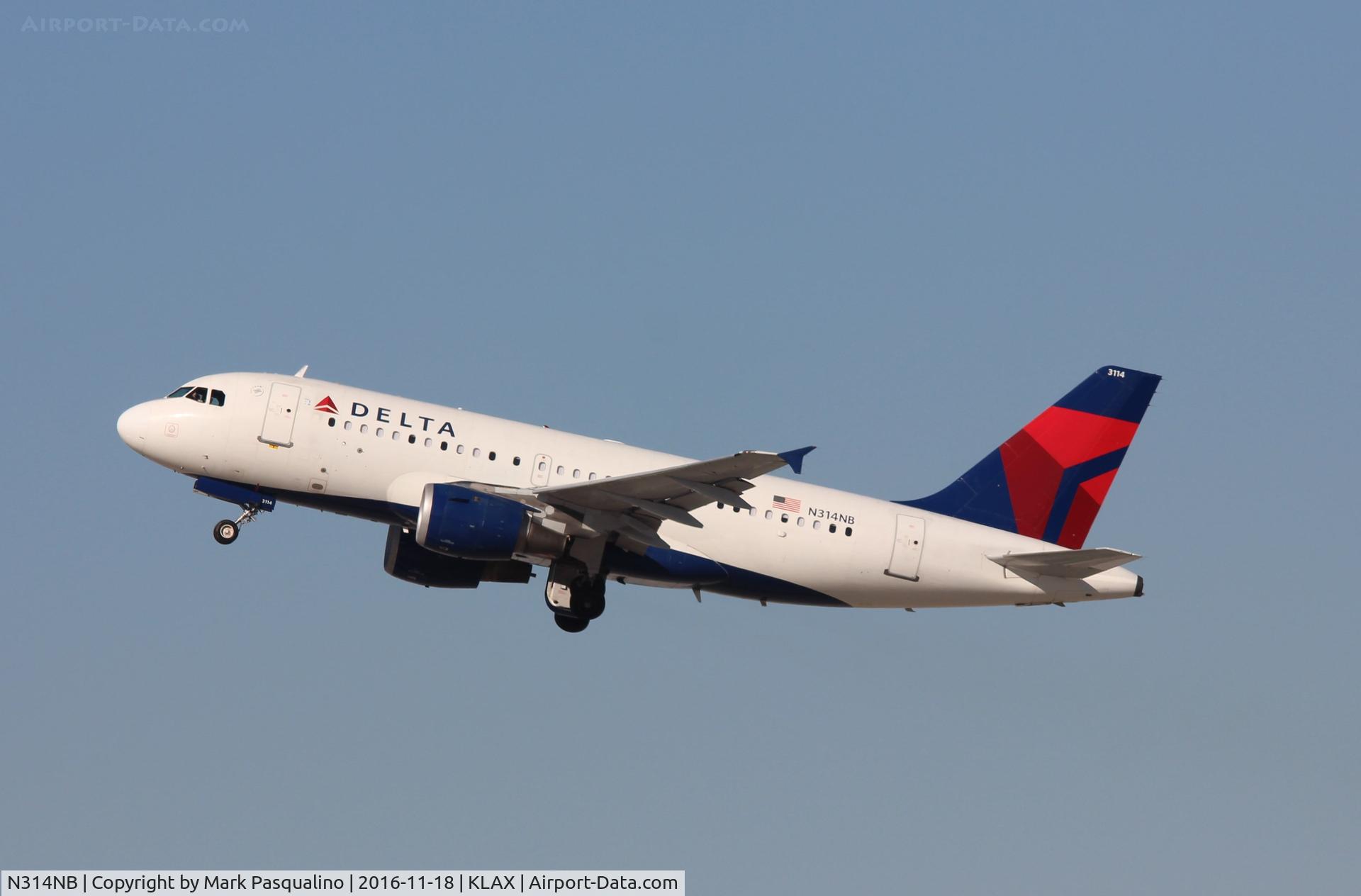 N314NB, 2000 Airbus A319-114 C/N 1191, Airbus A319