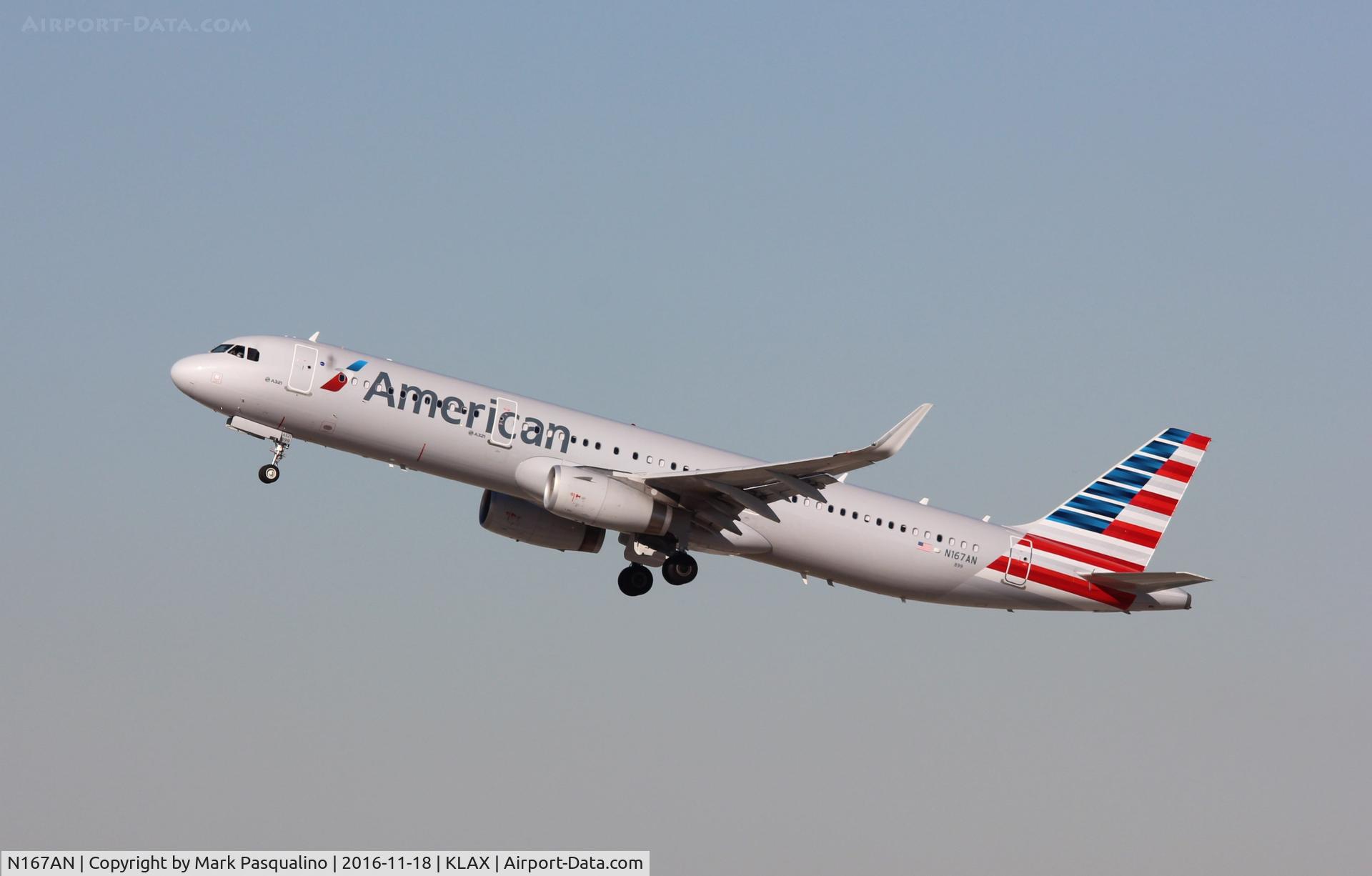 N167AN, 2016 Airbus A321-231 C/N 7013, Airbus A321