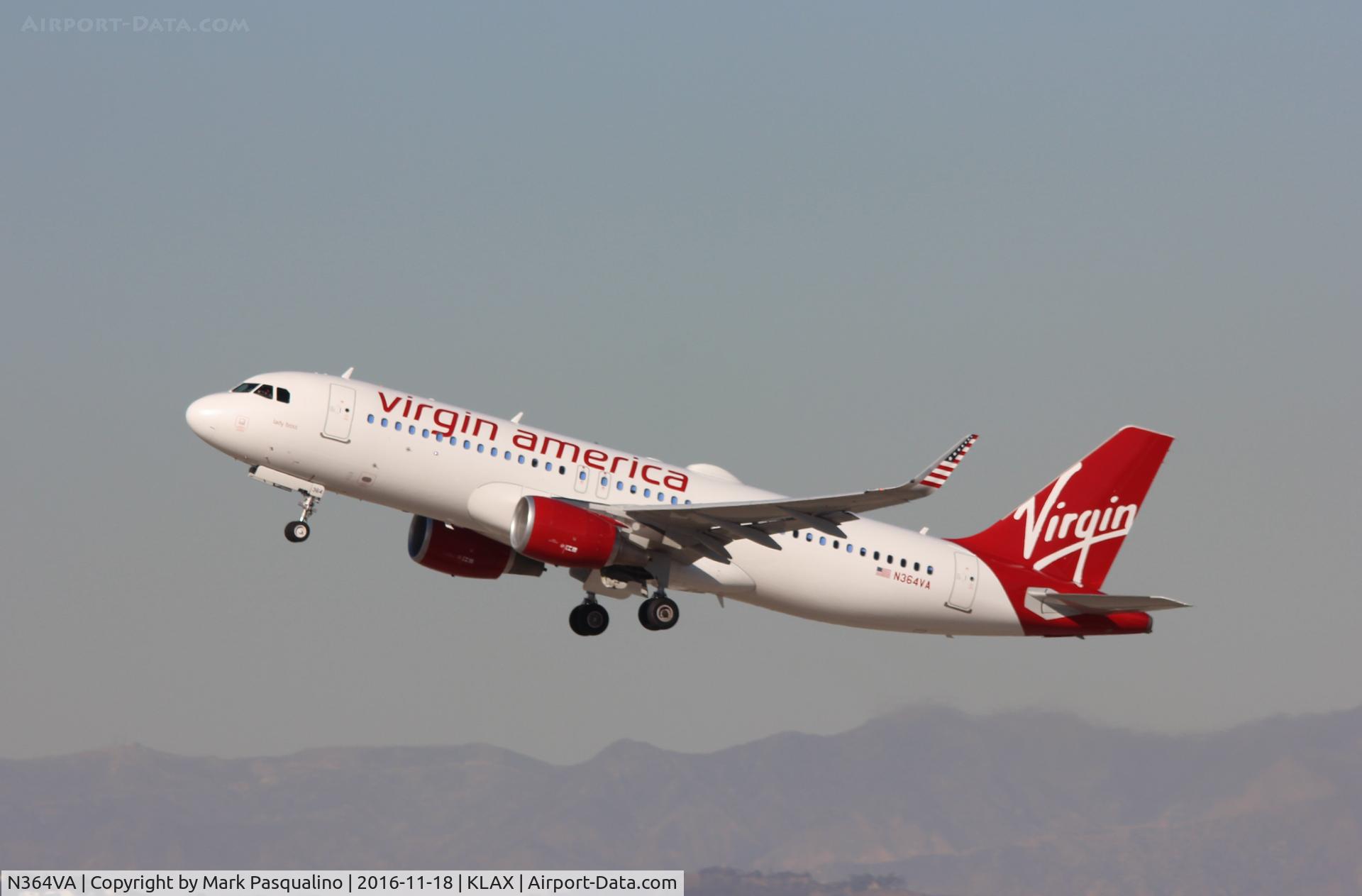 N364VA, 2016 Airbus A320-214 C/N 7138, Airbus A320