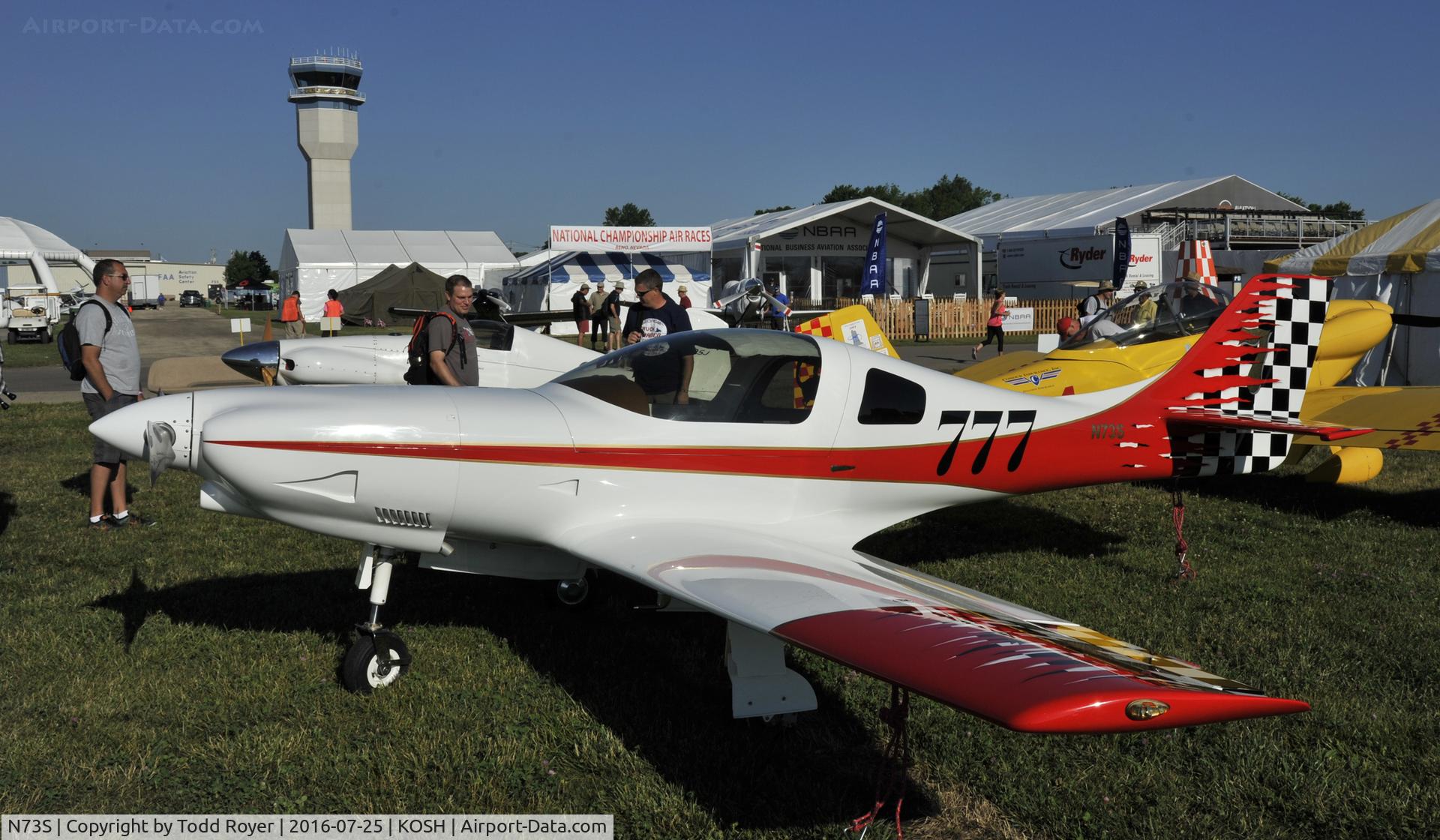 N73S, 2007 Lancair 320 C/N CS001, Airventure 2016