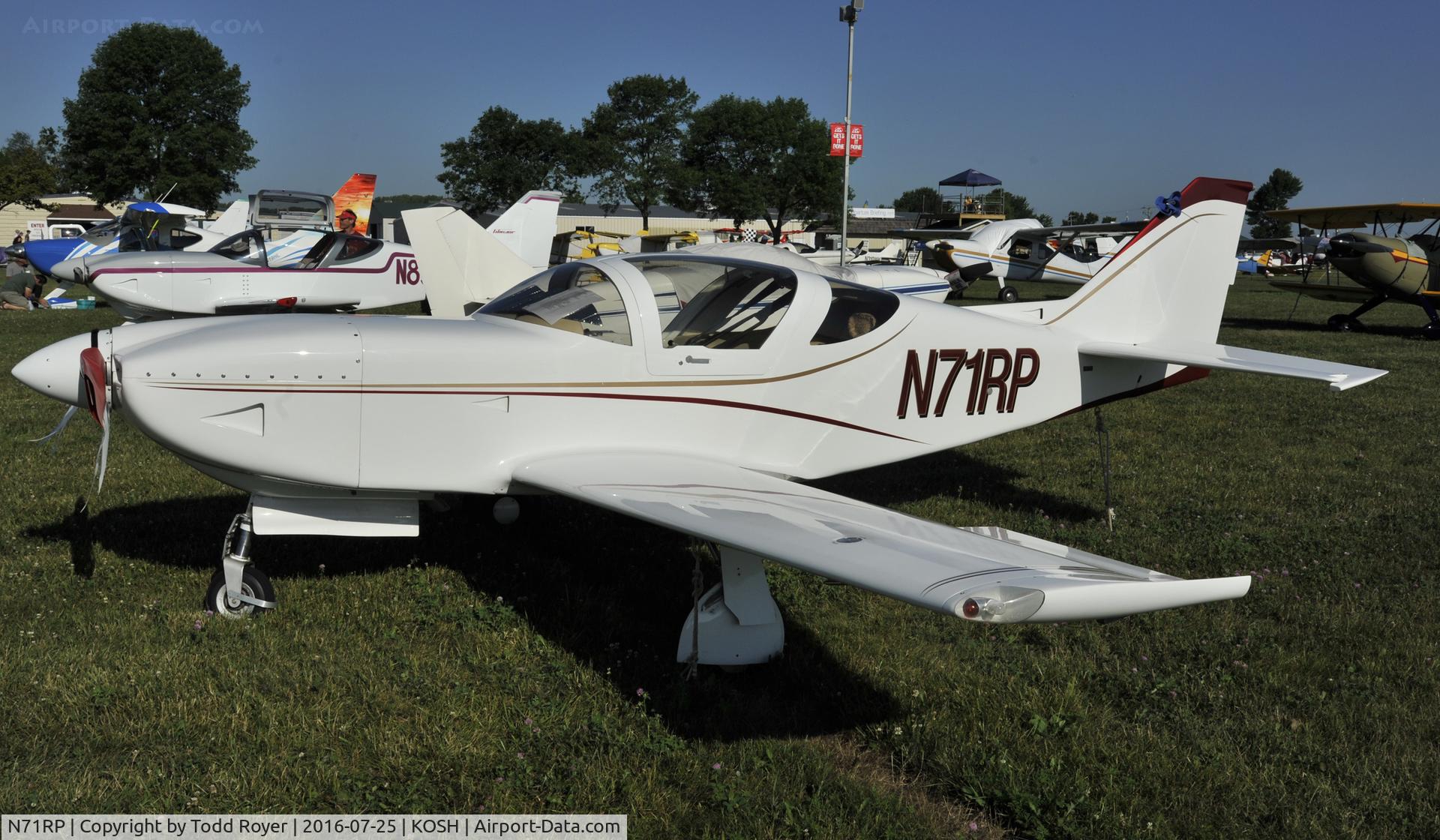 N71RP, Stoddard-Hamilton Glasair Super II-S RG C/N 2311, Airventure 2016