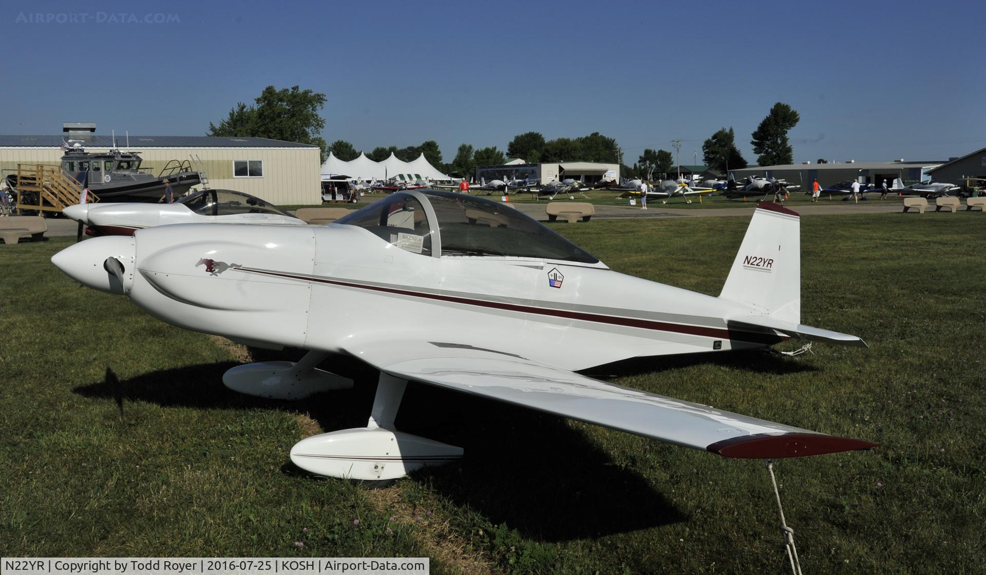 N22YR, 1998 Bushby Mustang II C/N 72A, Airventure 2016