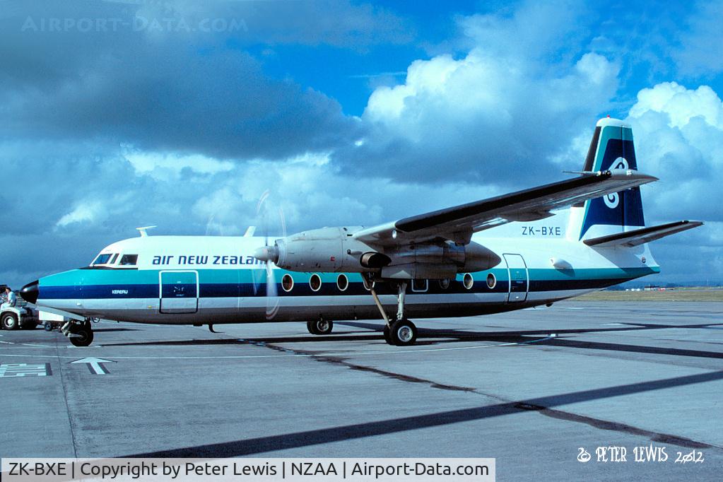 ZK-BXE, 1961 Fokker F.27-100 Friendship C/N 10184, Air New Zealand Ltd., Auckland